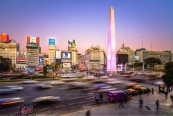 Avenida 9 Obelisk Buenos Aires