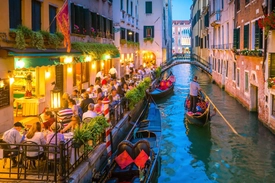 Venedik Kanal Restoranları