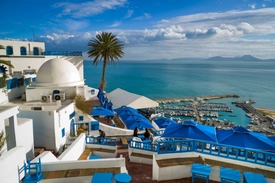 Tunus'tan eşsiz bir manzara