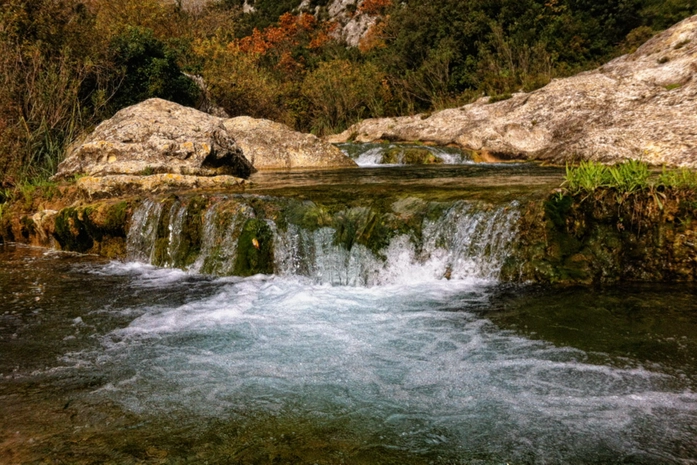 Eloro District: Carrubella Entrance Cava Grande Canyon