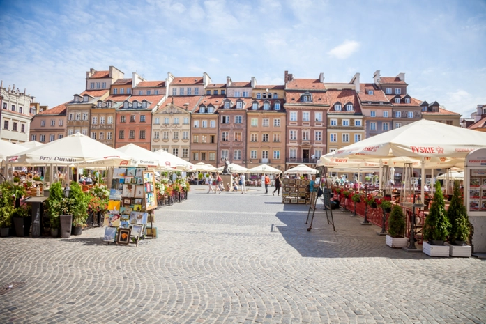 Eski Şehir Market Alanı Varşova