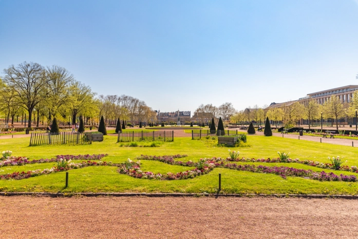 Metz Esplanade Bahçesi