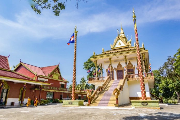 Wat Leu Pagoda Tapınağı